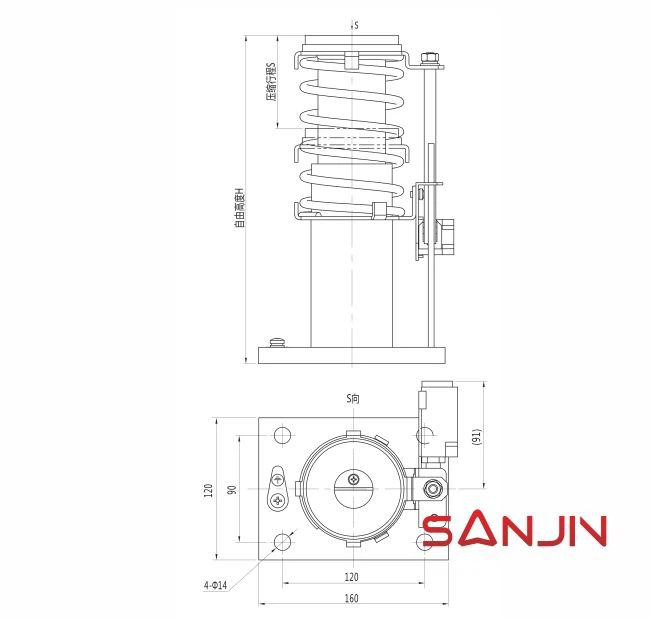 Elevator Oil Buffer OH-80E