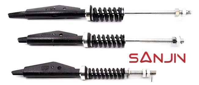 elevator wire rope fastening