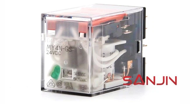 OMRON elevator safety relay MY4N-GS OMRON elevator safety relay MY4N-GS