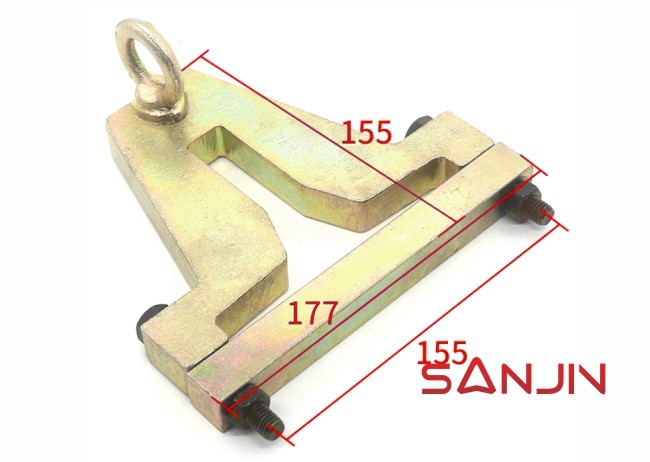 Elevator lifting guide tool universal rail lifter Elevator lifting guide tool universal rail lifter