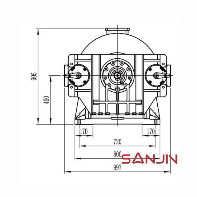 MONADRIVE Traction Machine MDD480