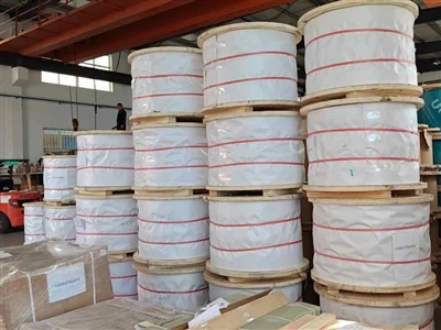 40,000 Meters Of Steel Wire Ropes Soon To Be Shipped From Shanghai Warehouse ...