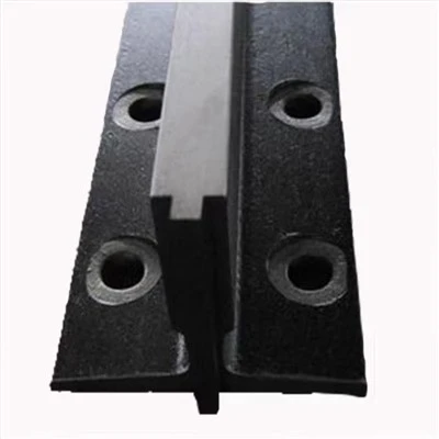 Black T-Section Elevator Guide Rail Solid And Hollow Car Lift Rail T70 T75 T78 T89 T90 T114