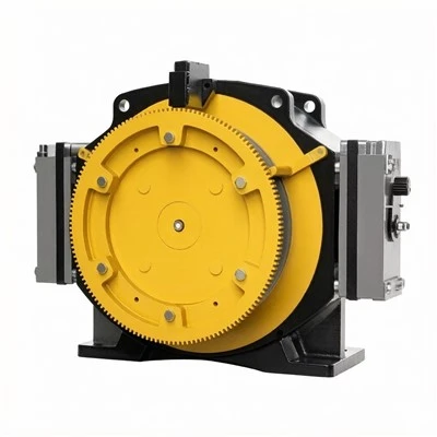 Elevator Gearless Traction Machine GETM3.0H Permanent Magnet Synchronous Motor