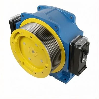 Elevator Permanent Magnet Synchronous Gearless Traction Machine GETM3.5H GETM3.0H