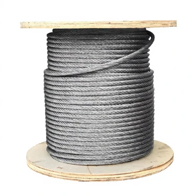 Elevator Steel Wire Rope No. 70 Carbon Steel Plain Surface Multiple Diameters