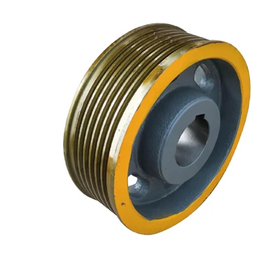 Elevator Traction Cast Iron Main Wheel Shaft Hole 85/90mm For Toshiba Lift Parts 330*5*8