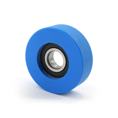Escalator Parts Aluminum Waterproof Step Roller Center Blue Roller Escalator Outdoor