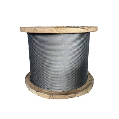 Galvanized Steel Wire Rope 8x19S+FC Sisal Core Steel Cable