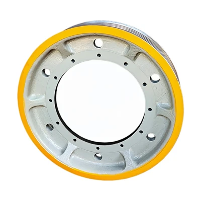 Mitsubishi Elevator Traction Sheave EM2470 EM2430 OD710 OD720 7 Groove Pulley For 12mm 14mm Wire Rope