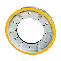 Mitsubishi Elevator Traction Sheave EM2470 EM2430 OD710 OD720 7 Groove Pulley For 12mm 14mm Wire Rope